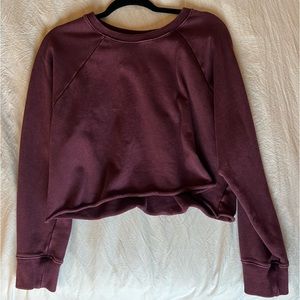 Size M Cropped Crewneck Swearshirt
